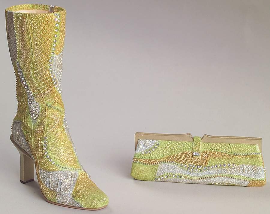 Exclusives Perfectly Python Boot & Purse - Boxed by Willitts Galleries-1