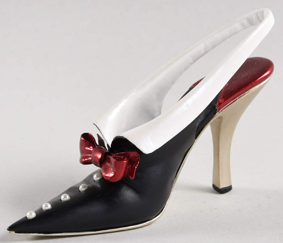 Just the Right Shoe Black Tie - Boxed by Willitts Galleries-1