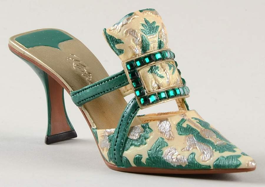 Just the Right Shoe Evening Emerald - Boxed by Willitts Galleries-1