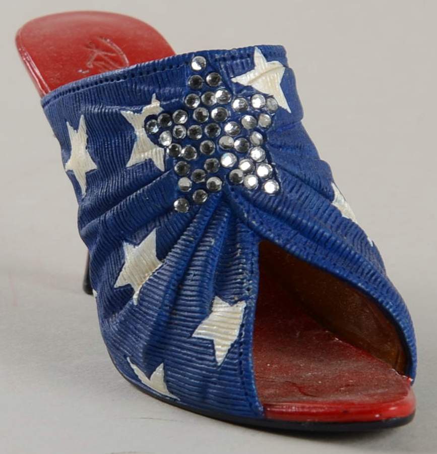 Just the Right Shoe Star Spangled - Boxed by Willitts Galleries-1