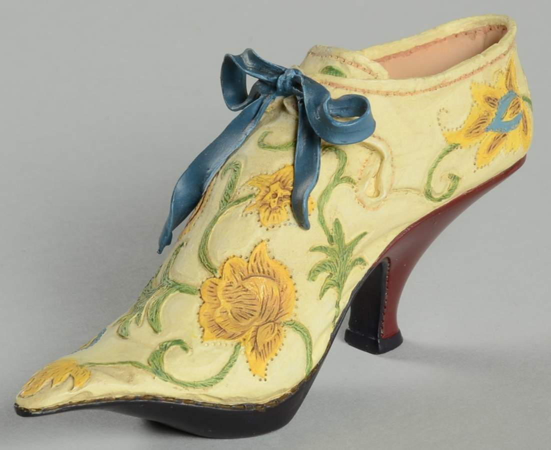 Just the Right Shoe Brocade Court - Boxed by Willitts Galleries-1