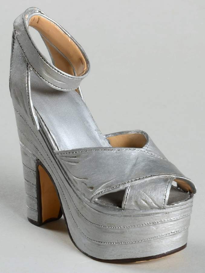 Just the Right Shoe Silver Cloud - Boxed by Willitts Galleries-1