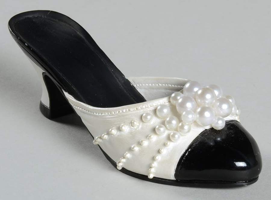 Just the Right Shoe Pearl Mule - No Box by Willitts Galleries-1