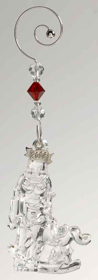 Christmas Wonders Ornaments Nutcracker With Rocking Horse - Boxed by Waterford Crystal-1