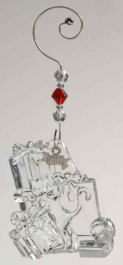 Christmas Wonders Ornaments Kitty With Presents - Boxed by Waterford Crystal-1
