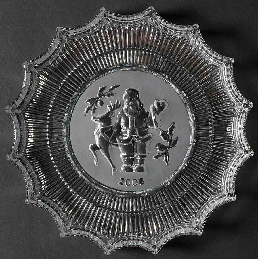 Christmas Wonders Plates St Nicholas - With Box by Waterford Crystal-1