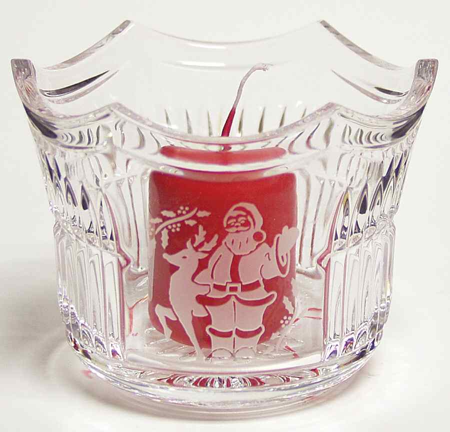 Christmas Wonders Votives St Nicholas - With Box by Waterford Crystal-1