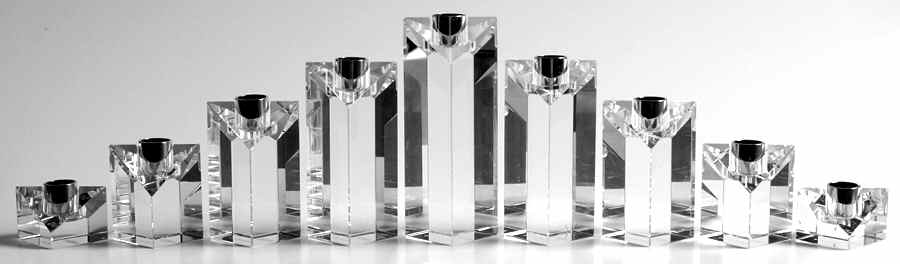 Waterford Judaic Giftware Menorah-Marquis - Boxed by Waterford Crystal-1
