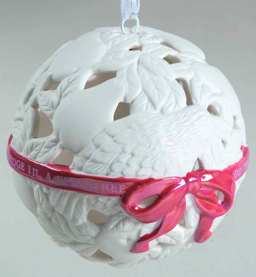 Twelve Days of Christmas.-.Pierced Partridge - With Box by Wedgwood-1