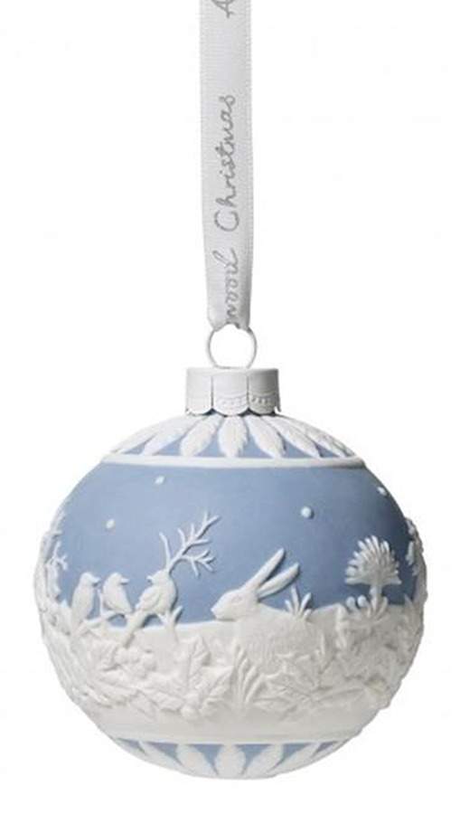 Jasperware Ball Ornaments Winter Walk - Boxed by Wedgwood-1
