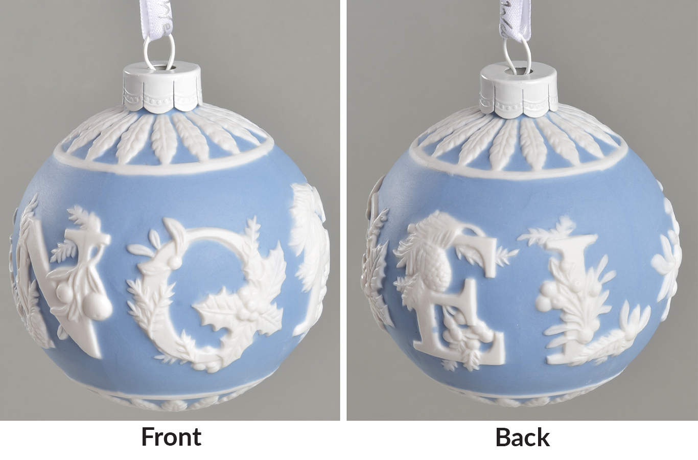Jasperware Ball Ornaments Noel - Boxed by Wedgwood-1
