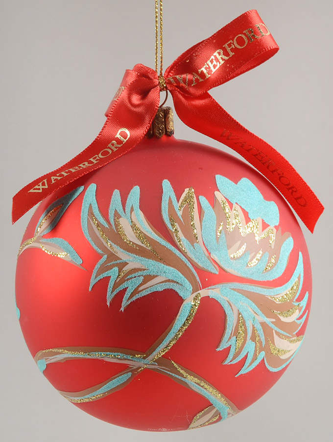 Jewel Tones, Brights, Pastels Tapestry Rose Ball - No Box by Waterford Crystal-1