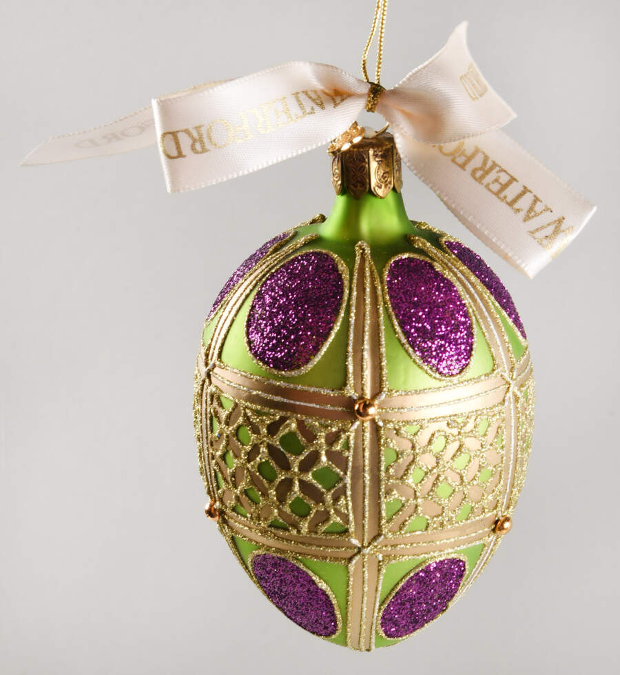 Holiday Heirlooms Ornaments Colleen Imperial Egg - No Box by Waterford ...