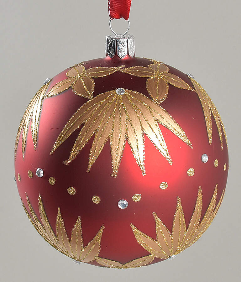 Holiday Heirloom Red, Green, Gold Star Of Wonder-Gold/Red - No Box by Waterford Crystal-1