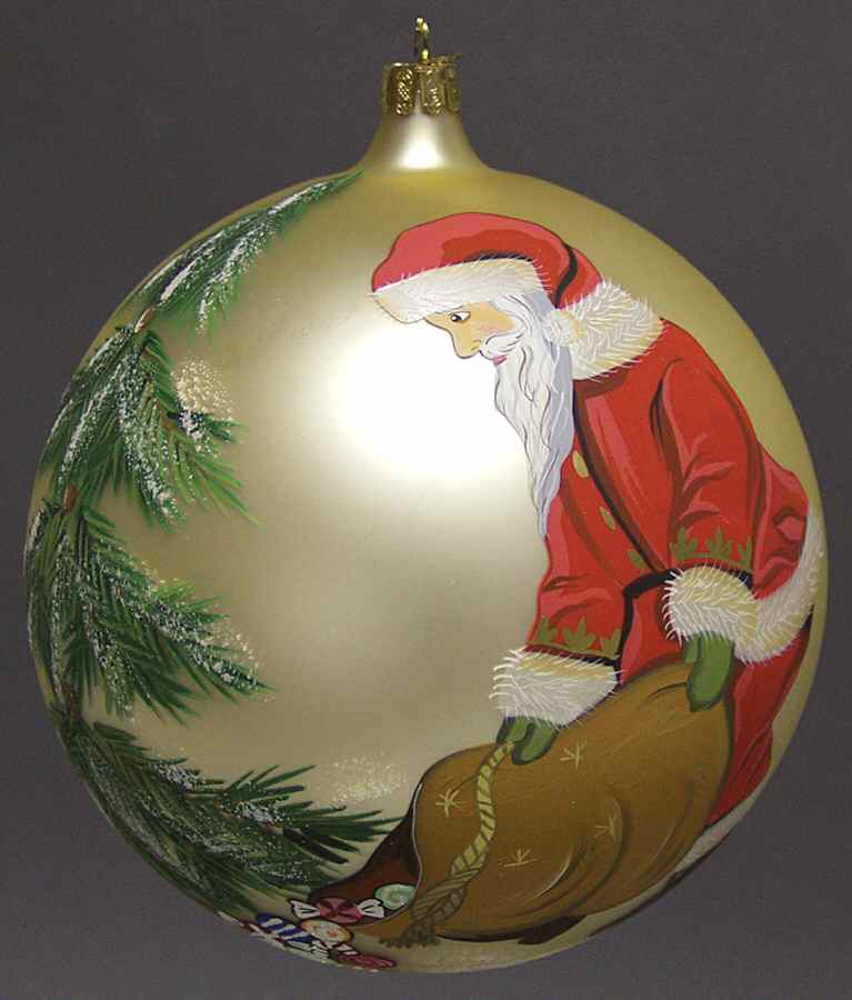 Holiday Heirloom Masterpiece Santa's Visit - Boxed by Waterford Crystal-1