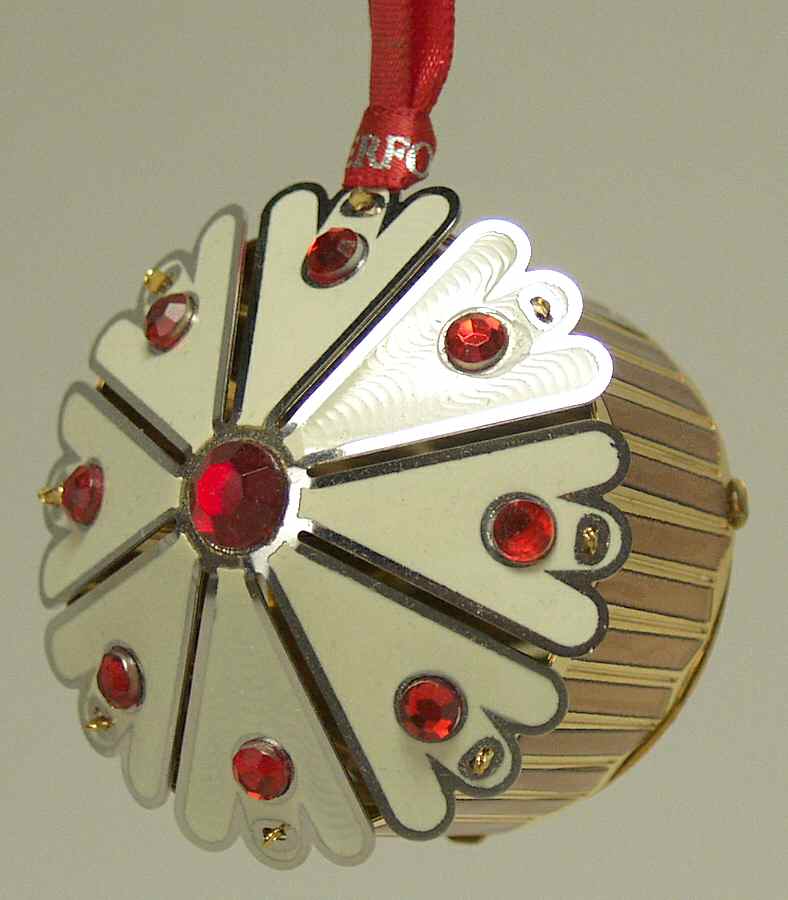 Brass and Enamel Ornaments Cupcake - Boxed by Waterford Crystal-1