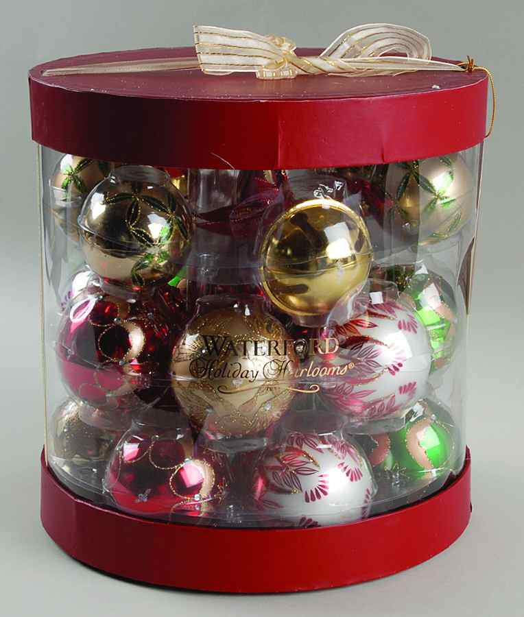 Holiday Heirloom Red, Green, Gold Star Of Wonder (21pc Set) - No Box 42 by Waterford Crystal-1