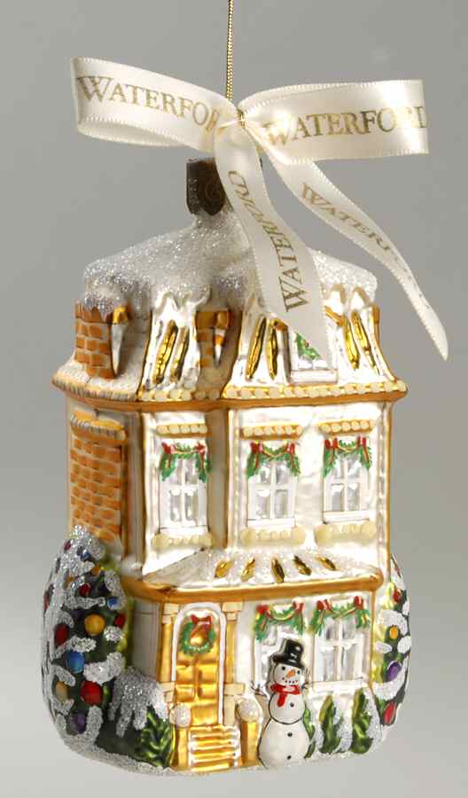 Gingerbread Series Victorian Gingerbread House 3rd Edition  - Boxed by Waterford Crystal-1
