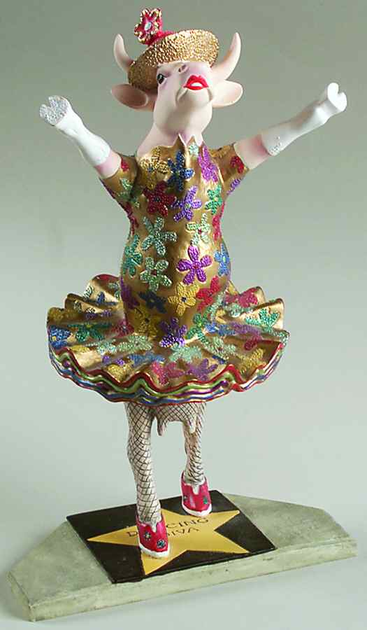 Cow Parade Dancing Diva - Boxed by Westland Giftware-1