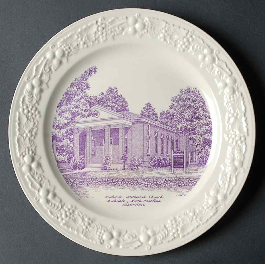 Church Plates Archdale Methodist Church - No Box by World Wide Art-1