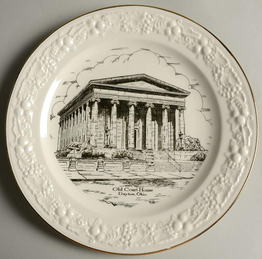 Church Plates Old Court House - No Box by World Wide Art-1