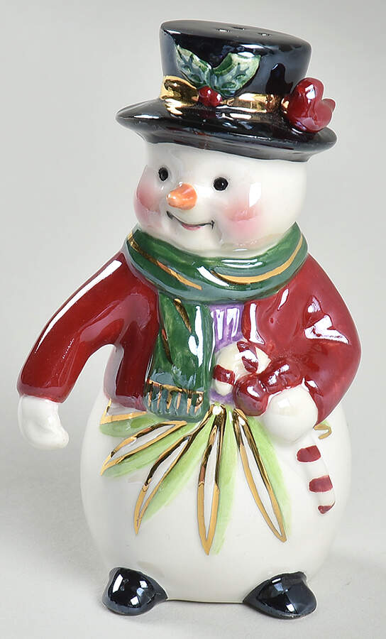 Holiday Heirloom Giftware Snowy Village Pepper 3 Holes - No Box by Waterford China-1