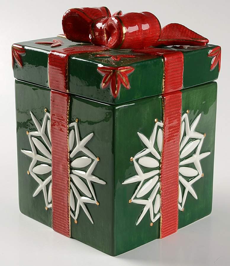 Holiday Heirloom Giftware Snowflake Box-Green - No Box by Waterford China-1