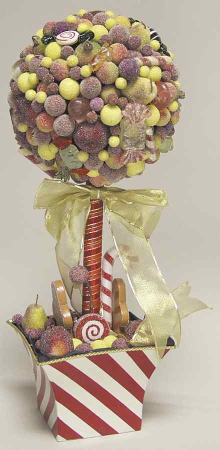 Holiday Heirloom Giftware Sugar Plums Topiary - No Box by Waterford China-1