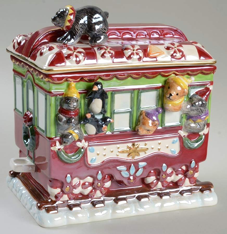 Holiday Heirloom Giftware Merry Christmas Car & Lid - No Box by Waterford China-1