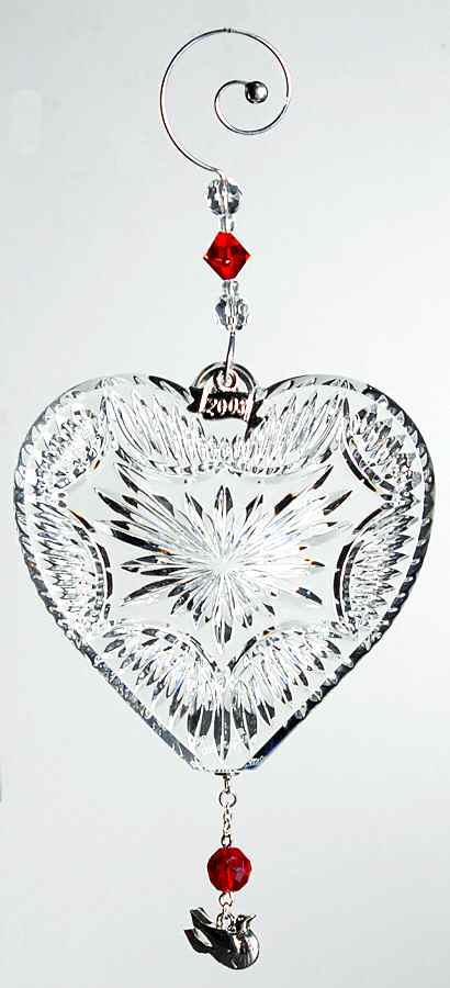 Twelve Days of Christmas #3 Two Turtle Doves - Boxed by Waterford Crystal-1