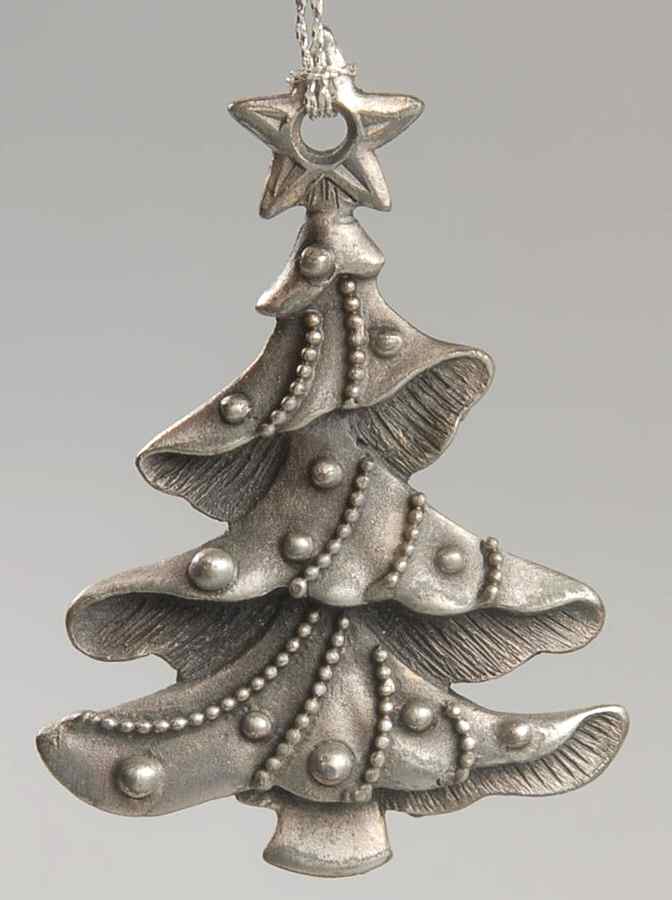 Antique Ornament Christmas Tree - Boxed by Wallace Silver-1