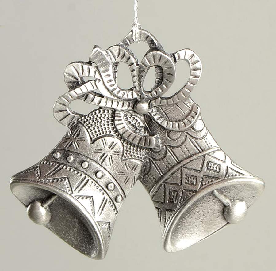 Antique Ornament Ringing Bells - Boxed by Wallace Silver-1