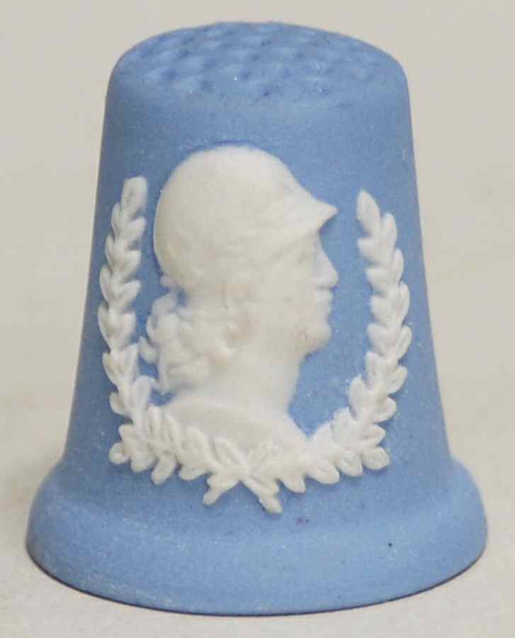 Kings & Queens of England Thimble Collection Edward I - No Box by Wedgwood-1