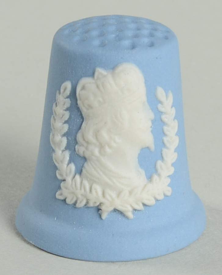Kings & Queens of England Thimble Collection Charles I - No Box by Wedgwood-1