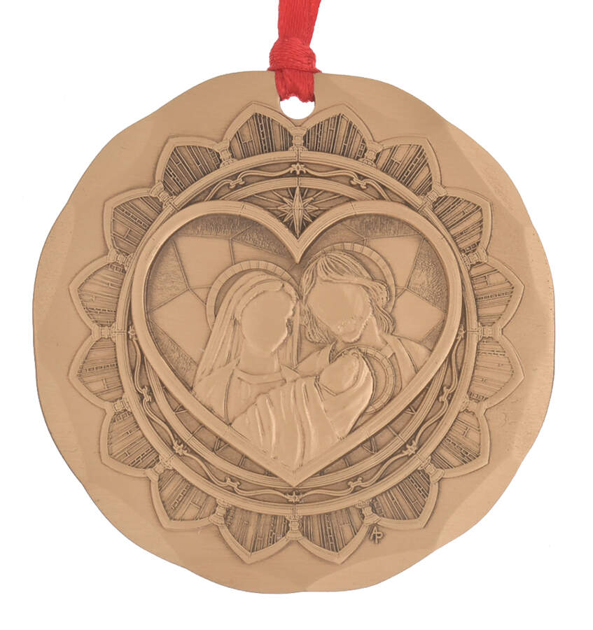 Annual Bronze Ornaments Heart Of Christmas - Boxed by Wendell August-1