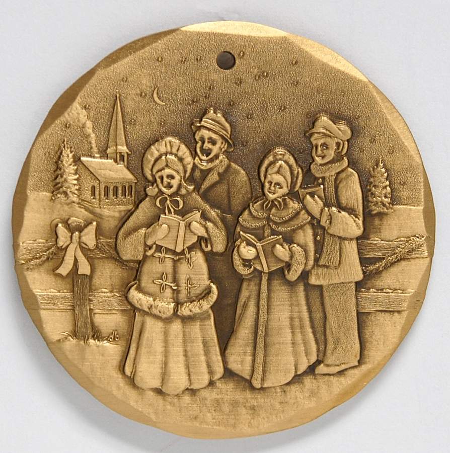 Annual Bronze Ornaments Holiday Harmonies - Boxed by Wendell August-1