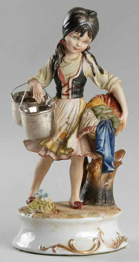 Works of Art Italy Figurines Gypsy Girl - No Box by Works of Art Italy-1