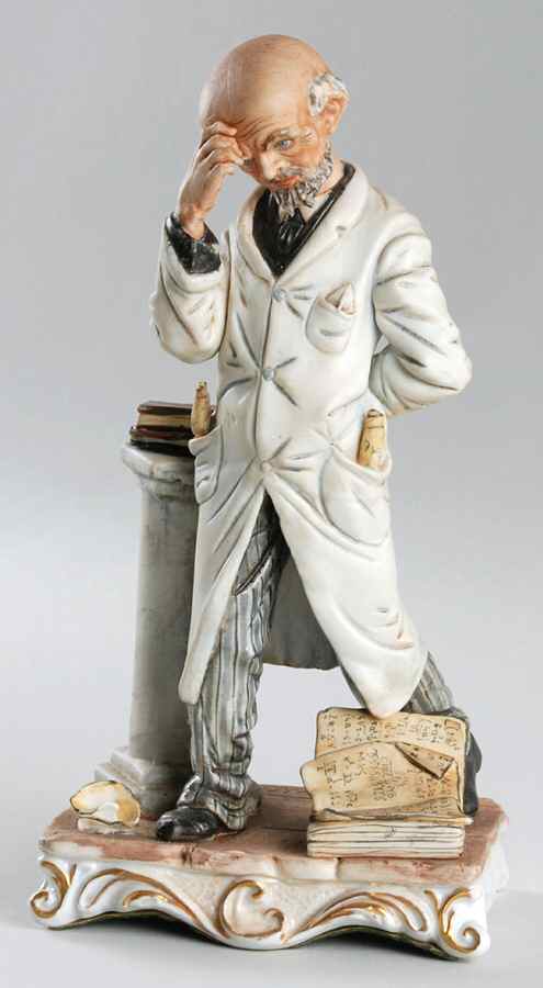 Works of Art Italy Figurines The Physicist - No Box by Works of Art Italy-1