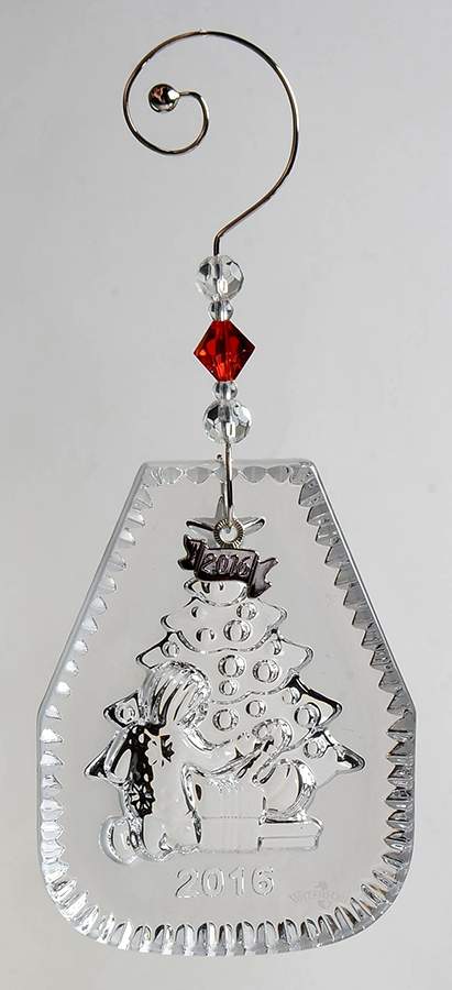 Twas the Night Before Christmas #2 Children Around Christmas Tree - Boxed by Waterford Crystal-1