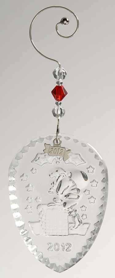 Twas the Night Before Christmas #2 Santa In Chimney - Boxed by Waterford Crystal-1