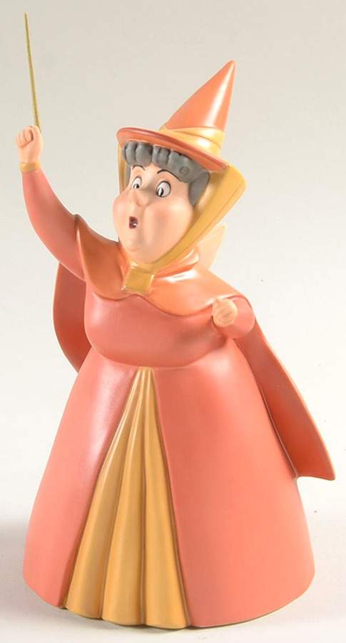 Sleeping Beauty Figurines Flora: A Little Bit Of Pink - Boxed by Walt Disney Classics-1