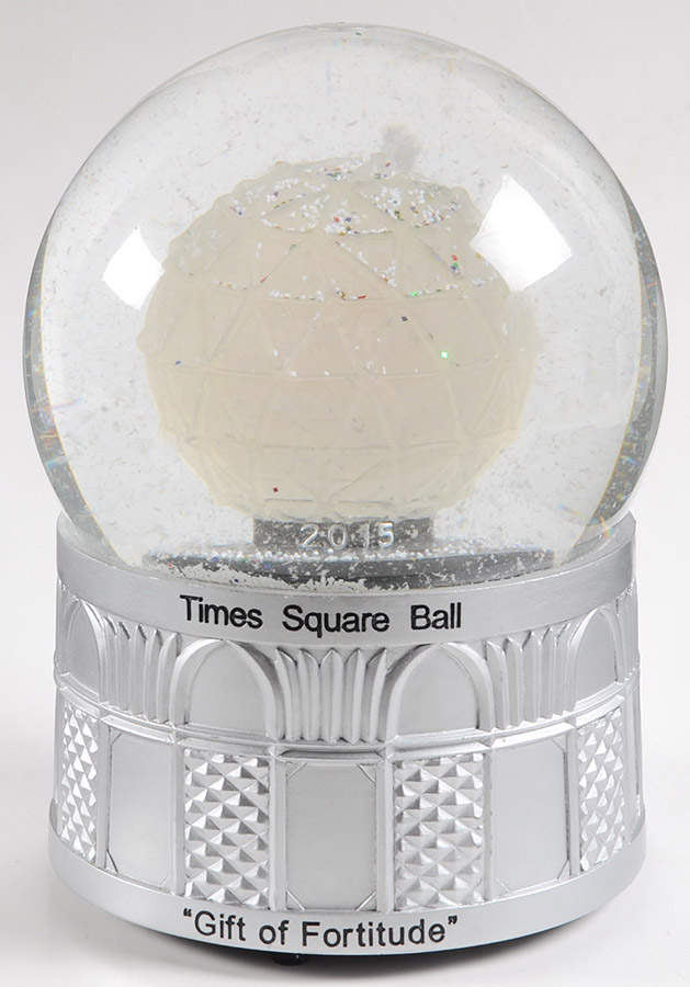 Times Square Snowglobe Gift Of Fortitude - Large - No Box by Waterford Crystal-1