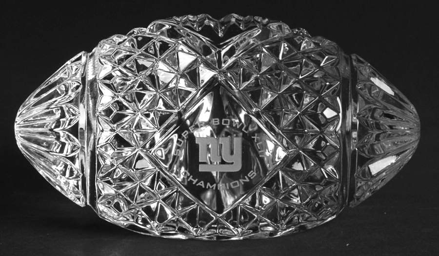 Super Bowl Championships Xlii-New York Giants - No Box 42 by Waterford Crystal-1
