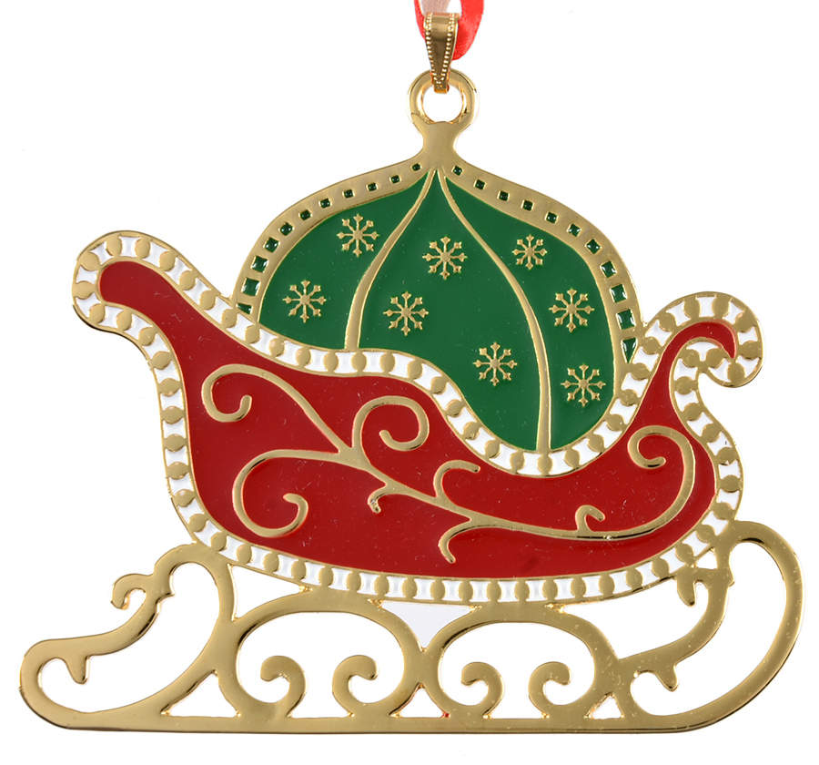 Wonders of Christmas 2021 Sleigh - Boxed by Wallace Silver-1