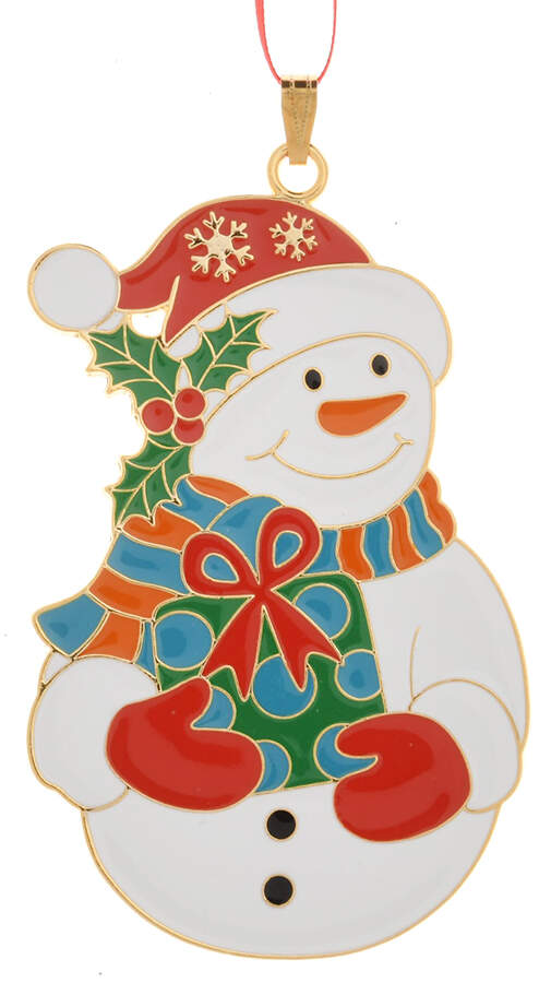 Wonders of Christmas 2025 Snowman - With Box by Wallace Silver-1