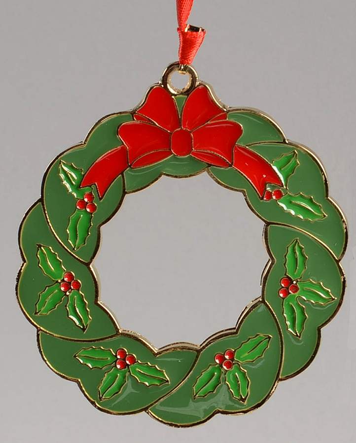 Wonders of Christmas Wreath - Boxed by Wallace Silver-1