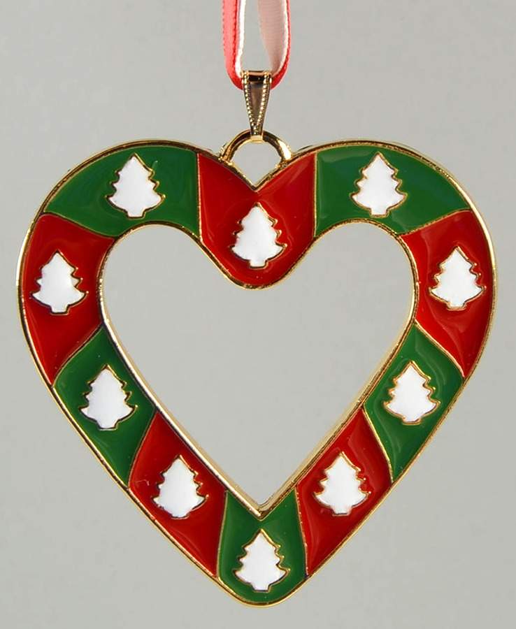 Wonders of Christmas 2018 Heart With Trees - Boxed by Wallace Silver-1
