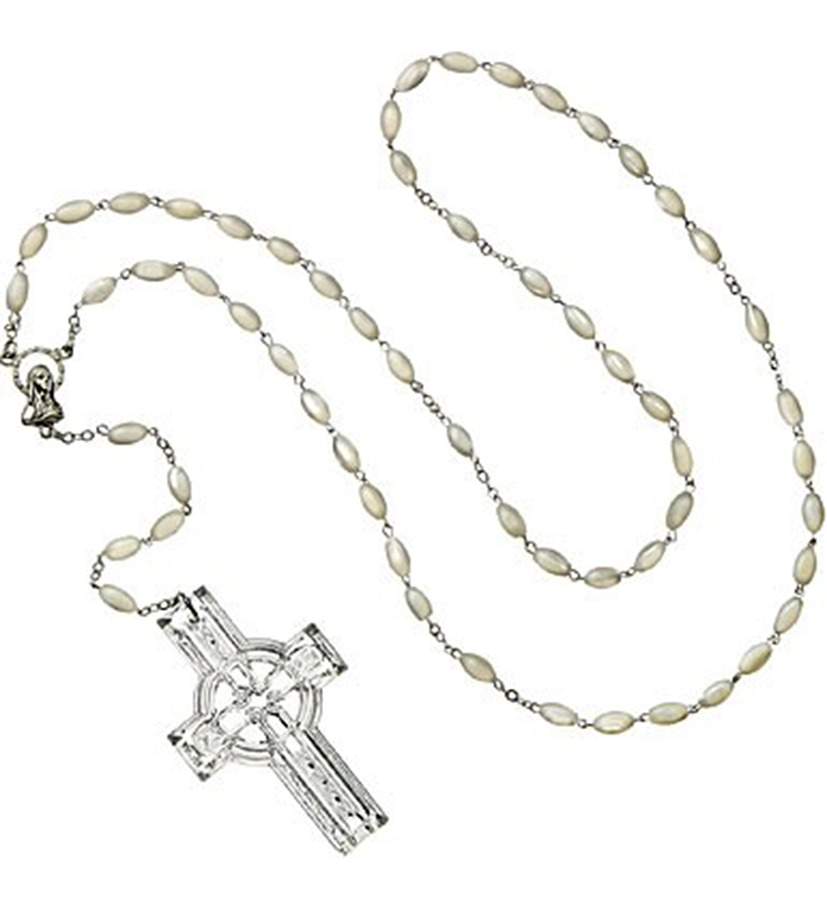 Waterford Jewelry Crystal Rosary Beads - No Box by Waterford Crystal-1