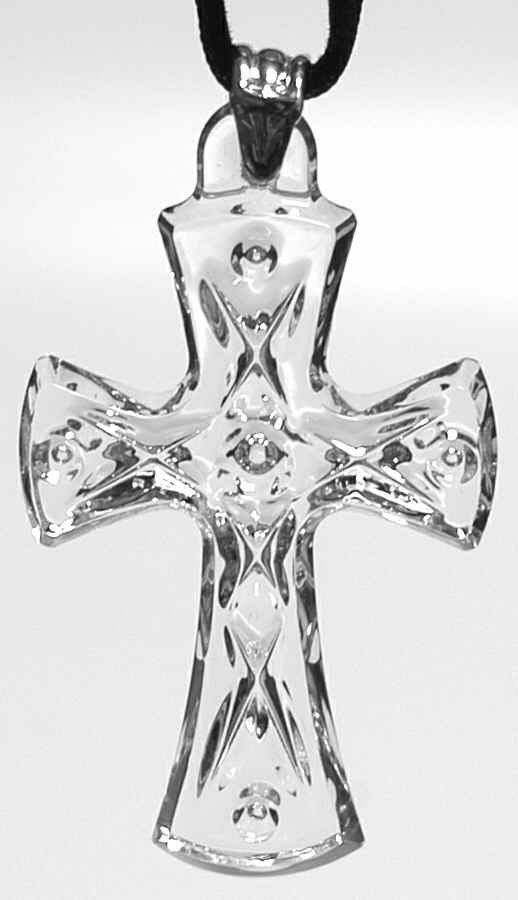 Waterford Jewelry Cross Pendant - Boxed by Waterford Crystal-1