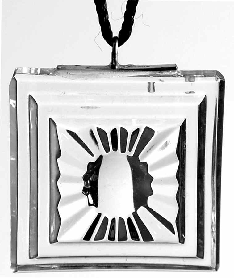 Waterford Jewelry Square Jewel Pendant - Boxed by Waterford Crystal-1